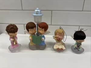 Vintage Punze Andenken Lot 4 Mary Hamilton Engel Ornamente - Bild 1 von 9