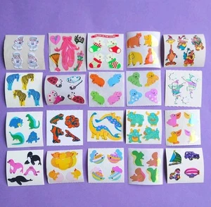 Stickerset 20x Stickeralbum Sticker Vintage 90er Jahre Mix Stickersammlung - Bild 1 von 1
