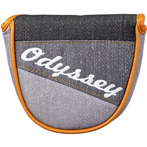 NEW ODYSSEY 2025 AM CASUAL MALLET BLACK Putter Head Cover Only - Picture 1 of 1