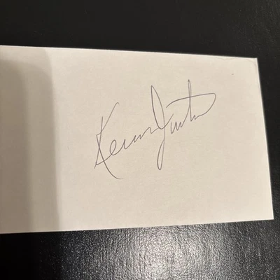 Kerry Justin (Oregon St.) CB ‘78 Seattle Seahawks & USFL, Signed in 2004 - Image 1 of 3