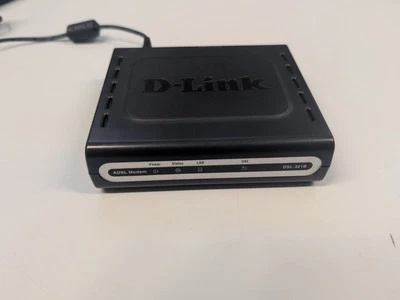 D-Link - Model DSL-321B ADSL2+ Ethernet Modem mit Kabel - Bild 1 von 3