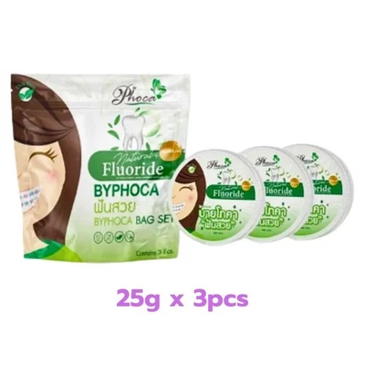 Thai Toothpaste Herbal Phoca Whitening Dental Gumcare Fluoride Anti-Bacteria 25g - Image 1 of 4