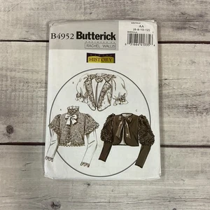 Butterick 4952 Sewing Pattern Jackets Historical Victorian Miss Size 6-12 UNCUT - Picture 1 of 3