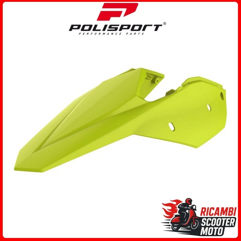 PARAFANGO POSTERIORE CON PORTANUMERI LATERALI GIALLO FLUO BETA RR 250 2013-2017  Foto 1 de 1