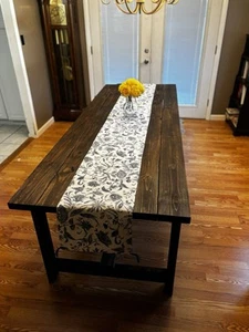Handmade Farmhouse Table - Picture 1 of 3