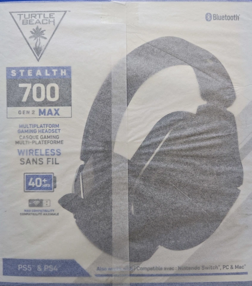 Turtle Beach Stealth 700 Gen2 Max Schwarz Multiplattform für PS5,PS4,PC & Switch - Bild 1 von 1