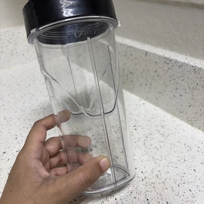 Black BPA Free Glass Water Bottle Gym Sports Jug Canteen Container 750ml New - Image 1 of 2