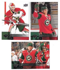 2009-10 Upper Deck (Base) Hockey Team Set - Minnesota Wild