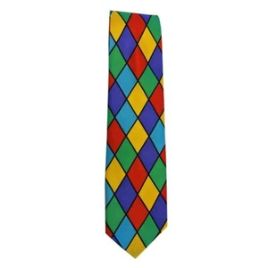 Harlequin Sleeved 100% Polyester Classic Tie - Picture 1 of 1