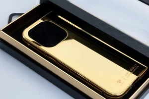 24K GOLD iPhone 12 Pro Max LUXURY EDITION METAL CASE CUSTOM VIP TOUCH DESIGN - Photo 1 sur 3