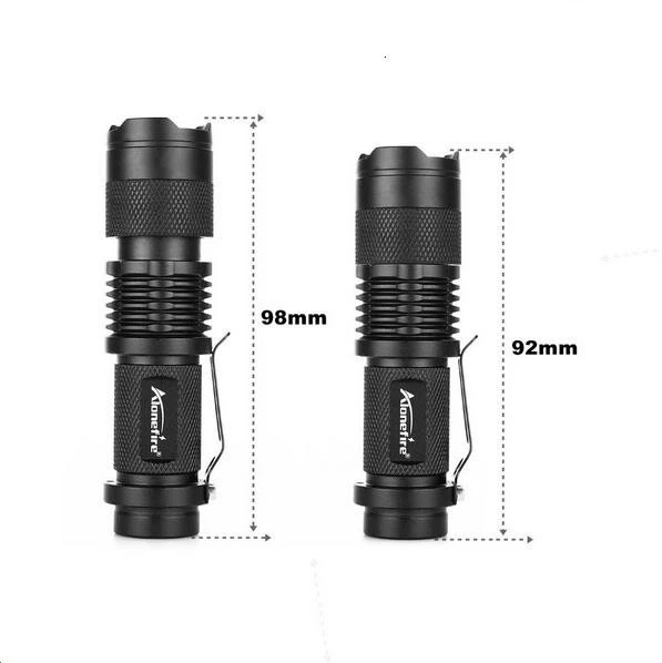 MINI TORCIA  Cree XPE Q5 300 Lm  LED  7w lampeggiante e ZOOM jogging - Imagen 1 de 1