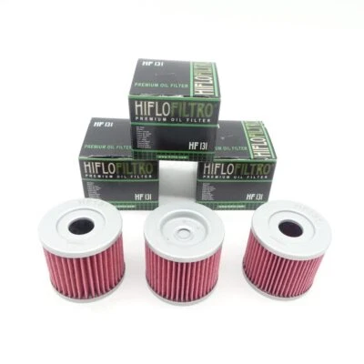 3x Hiflo Ölfilter HF131 für Suzuki DR GN GS GSX-R GSX-S GZ TU 125 Marauder