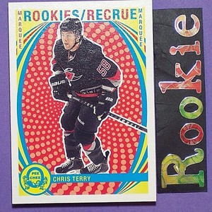 CHRIS TERRY  RC  2013-14  O-Pee-Chee  Retro  #584  Carolina Hurricanes  ROOKIE