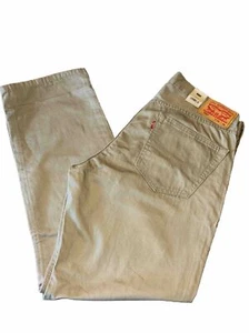 LEVIS 559 Relaxed Straight Jeans Loose Through Thigh At Waist Timberwolf Khaki - Picture 1 of 12