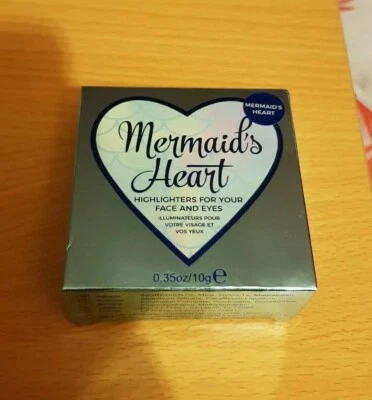 Heart Makeup Mermaid's Heart Highlighter for your eyes & face Brand New  - Image 1 of 4