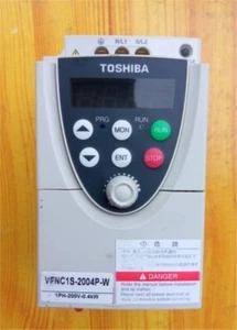 .Used Toshiba Inverter VFNC1S-2004P-W Free Shipping - Picture 1 of 3