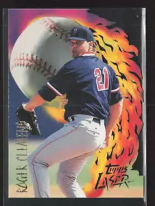 1996 Topps Laser #52 Roger Clemens Boston Red Sox (U) - Picture 1 of 2