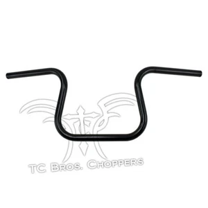 Manillar divisor de carril TC Bros. 1" negro Sportster Dyna Chopper Bobber Harley - Imagen 1 de 5
