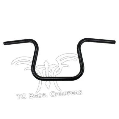 Manillar divisor de carril TC Bros. 1" negro Sportster Dyna Chopper Bobber Harley Foto 1 de 4