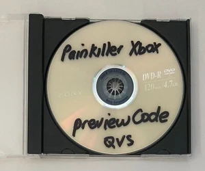 Painkiller Preview Version - Microsoft Xbox - QV Software 2006 Pre-release code - Picture 1 of 6