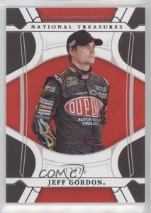 2022 Panini National Treasures Midnight /25 Jeff Gordon #76 HOF