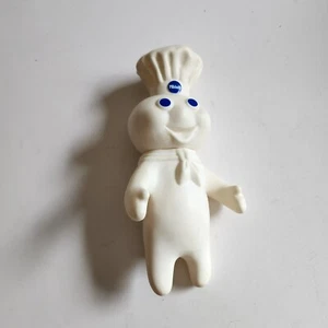 Pillsbury Doughboy TPC 1993 7" Vinyl Gummi Werbung Figur Kopf schwenkbar - Bild 1 von 5