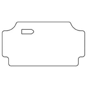 Trunk Floor Mat Cover for 67-69 Dodge, Plymouth High Definition Rubber Smooth - Foto 1 di 22