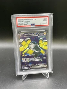Pokemon Paradox Rift 2023 PAR EN Mani di Ferro ex #223/182 PSA 9 OTTIME CONDIZIONI - Foto 1 di 2