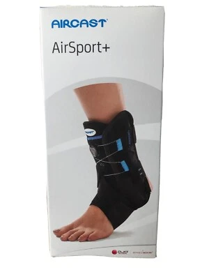Tobillera Aircast AirSport plus grande izquierda nueva. Foto 1 de 4