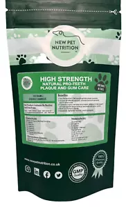 150 Grams Organic Plaque Off, Plaque Remove, Bad Breathe Gums For Dogs & Cats, - Picture 1 of 10