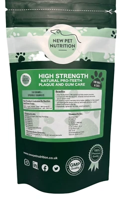 150 Grams Organic Plaque Off, Plaque Remove, Bad Breathe Gums For Dogs & Cats, - Image 1 of 4