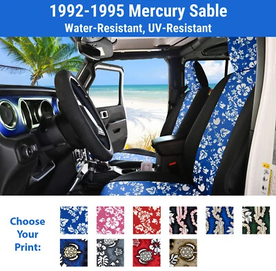 Fundas de asiento hawaianas para Mercury Sable 1992-1995 Foto 1 de 4