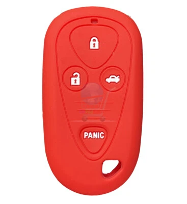 Подходит для Honda Accord Acura ZDX MDX CL TL 4 кнопки дистанционный брелок силиконовый чехол - Изображение 1 из 4