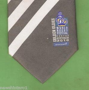 2010 GOLDEN OLDIES WORLD RUGBY UNION FESTIVAL TIE - Picture 1 of 3