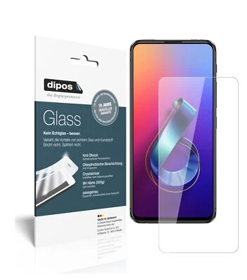 1+1x Protector Pantalla para Asus Zenfone 6 (ZS630KL) Cristal Flexible 9H dipos Foto 1 de 4