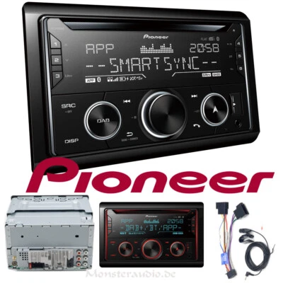 Pioneer FH-S820DAB DAB+ Antenne 2-DIN Autoradio CD USB Bluetooth für android ios - Bild 1 von 4