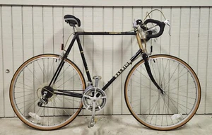 1986 Raleigh Pursuit Road Bike 59cm Black & Gold Great Condition! - Picture 1 of 12