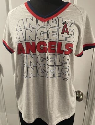 NUEVA MLB Genunine Merchandise LA Angels Camiseta de Béisbol para Mujer M Foto 1 de 4