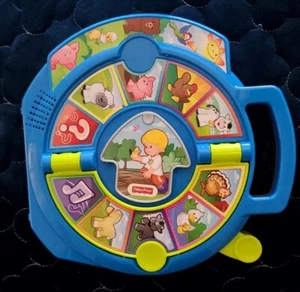 Juguete interactivo Fisher-Price DVP80 Little People World of Animals See 'n Say - Imagen 1 de 4