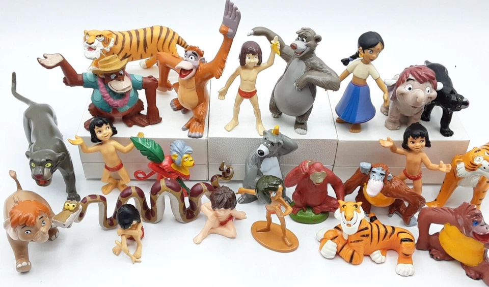 Dschungelbuch Disney Figuren Auswählen von Heimo, Bully ,Simba 5-10 cm Kino Kult - Bild 1 von 1
