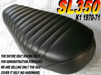 SL350 K1 1970-71 Funda Asiento Honda SL 350 SL350K1 MOTOSPORT 161 Foto 1 de 4