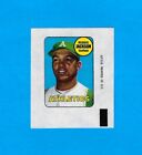 1969 Topps Decals REGGIE JACKSON Oakland A'S (RC)