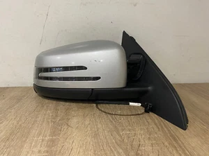 MERCEDES A CLASS W176 ELECTRIC DOOR MIRROR O/S SIDE 20443002 POLAR SILVER 761 - Picture 1 of 2
