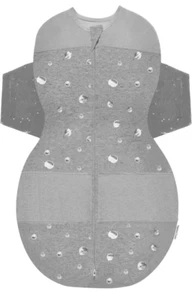 Happiest Baby Snoo Sack Comforter Swaddle 4-6months 8-12kg Organic Cotton Grey - Picture 1 of 9