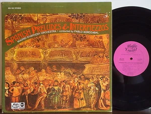 PABLO SOROZABAL Spanish Prelude-Intermezzos EXC 1967 MUSIC GUILD Basque Zarzuela - Picture 1 of 4