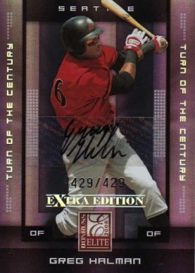 2008 Extra Edition Greg Halman Turn of the Century Auto - Image 1 of 1