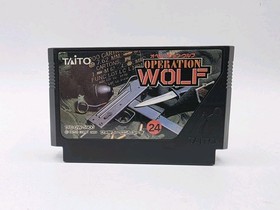 Operation Wolf Nintendo Famicom 1989 Authentic US Seller Clean Copy