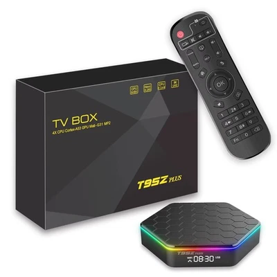 Upgrade 2025 T95Z Plus Smart Android 12 TV-Box Quad-Core 6K 4K HD Stream Player - Bild 1 von 4