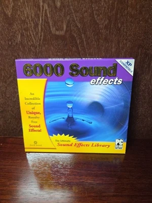COSMI 6000 Sound Effects Windows PC CD Rom BRAND NEW SEALED - Image 1 of 2