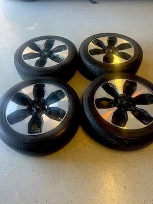 Ford Machined Black F150 Lightning OEM Wheel 22” 2022-2024 Rim Original 10472A - Image 1 of 4